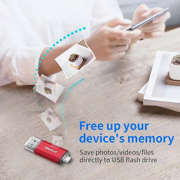 32GB Fat32 USB C Flash Drive OTG Høj Hastighed til Lagring af Data - USB 3.1 Thumb Drive C