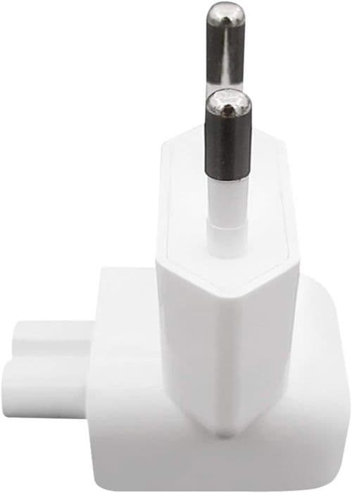 Avtakbar AC elektrisk lader, \"Duck Head\"-pluggadapter, USB-lader