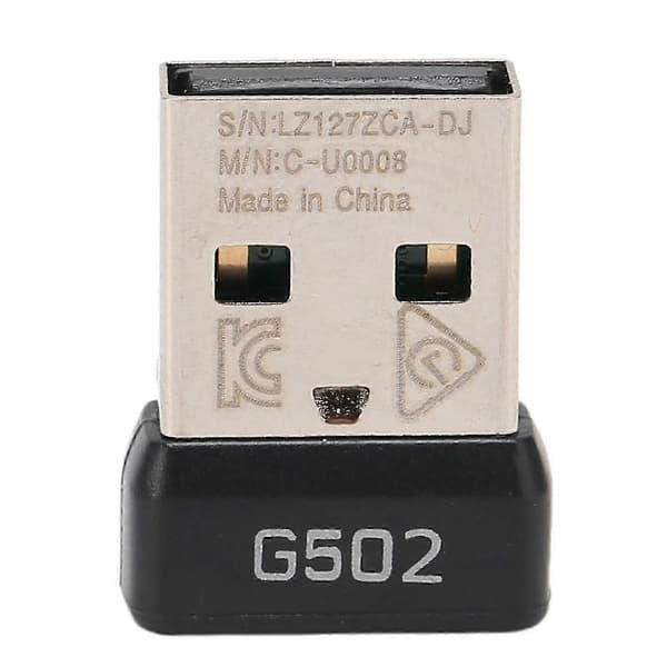 2,4 GHz trådløs adapter USB-mottaker for Logitech G502 LIGHTSPEED-mus