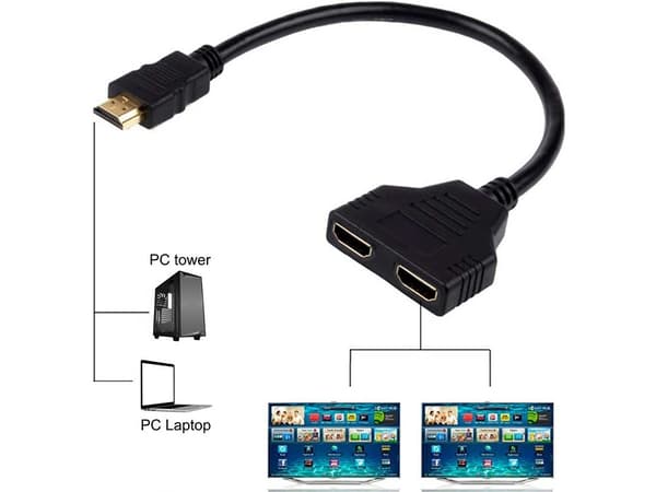 HDMI Splitter 2-porter - Full HD