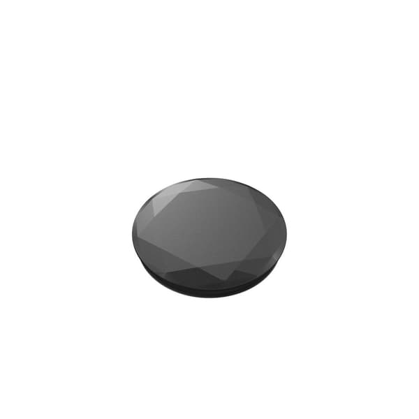 POPSOCKETS Metallic Diamond Black Avtakbart grep med stativfunksjon Premium