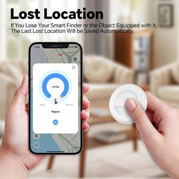 Mini GPS-sporer for kjæledyr, barn, biler – Global sanntidsplassering-app