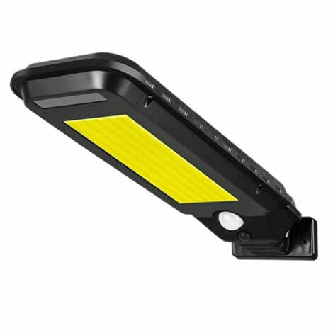 Solcelle Gadelygte med Fotovoltaisk Sensor, 210 COB LED'er, T-210a