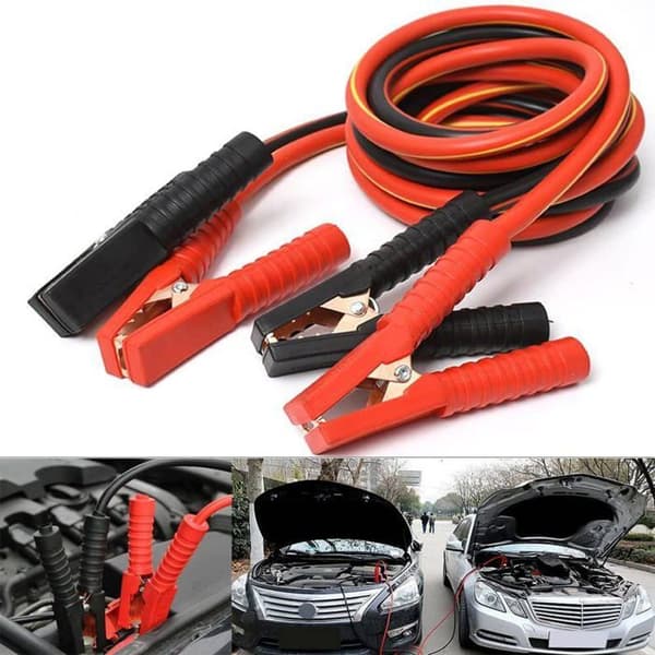 12V/24V Startkablar - 1000A - 4M - Ren Koppar med Bärväska