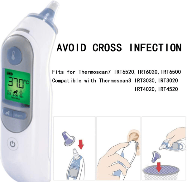 Øretermometerbeskyttelse Braun ThermoScan 20-pakning