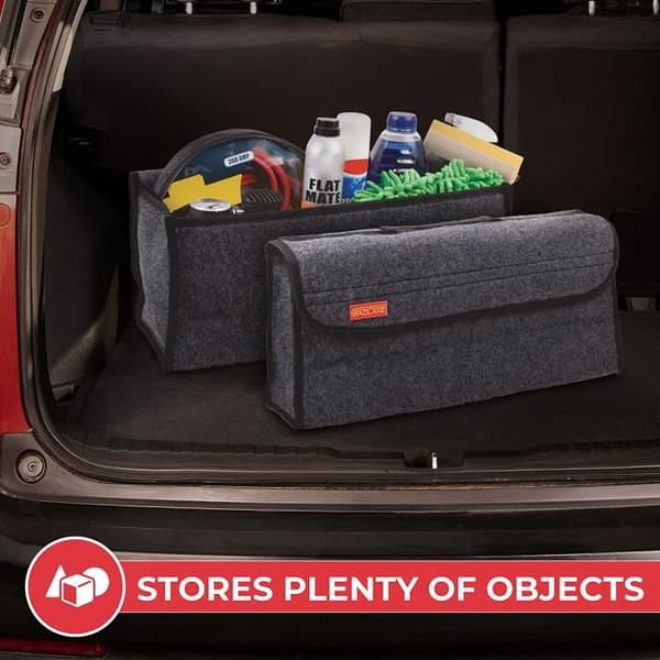 Bagageorganizer - APERIL - Stor förvaringsväska - Grå - Bärbar och halkfri