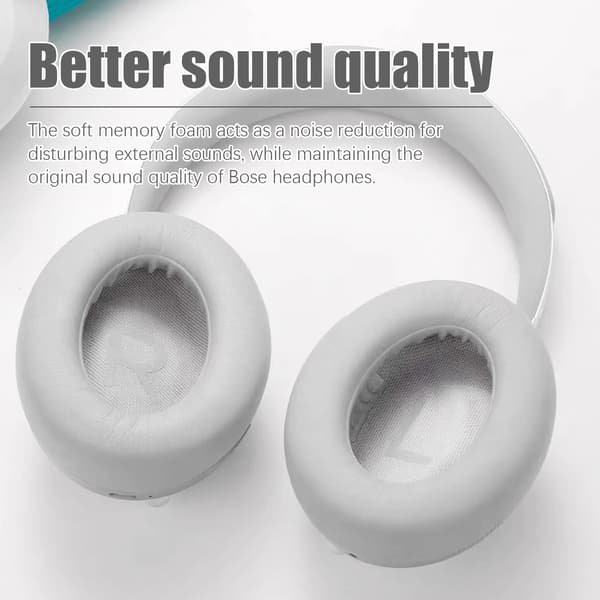 Ear cushions for Bose NC700 1 pair White