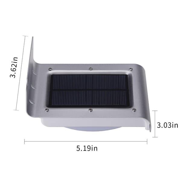 Utendørs Solar Sikkerhetslys, Vanntett Led Solar Lys For Led Solar Hagelys