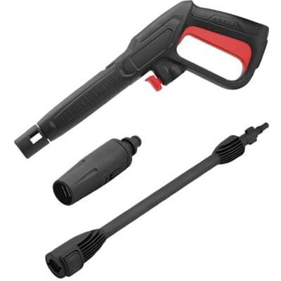 Ersättningspistol för högtryckstvätt, kompatibel med AR, Bosch, AQT, Black & Decker-modeller, justerbart munstycke.