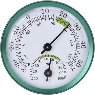 Innendørs termometer, hygrometertermometer, innendørs omgivelsestemperaturmonitor, drivhustermometer