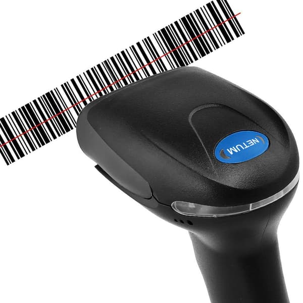 Trådløs 1D strekkodeskanner
