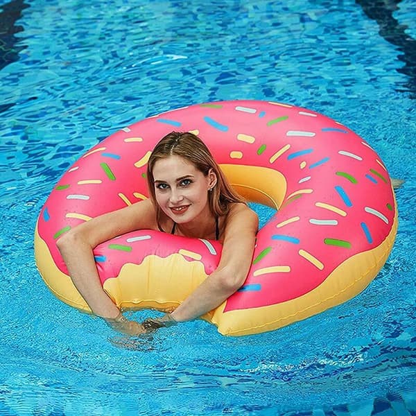 Munkflottör. Badring, Sommarflottör, Vattenleksak, Poolflottör, Uppblåsbar flottör, Uppblåsbar poolflottör