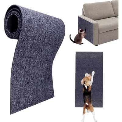Kattekløsemåtte til sofa 30×100 cm, DIY Kattekløsestolpe, Kattekløsemåtte, Selvklæbende Katte-sofa-kløser