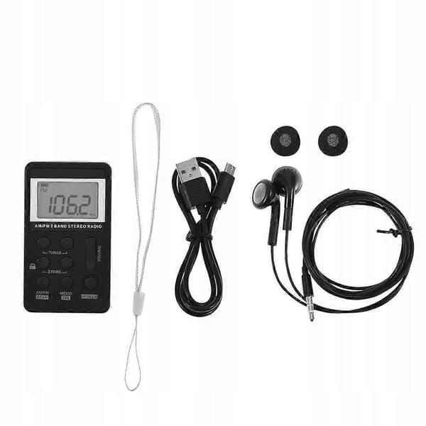 Mini Radio digitaalisella näytöllä