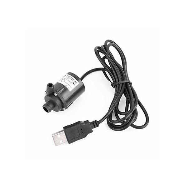 Vattenpump, DC 12V 240L/H Mini Mikro Borstlös Dränkbar Vattenpump Vattenkylningspump Motor
