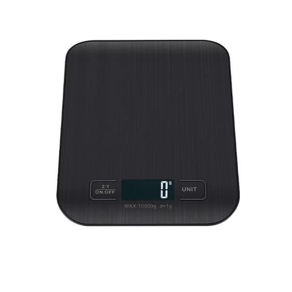 Rechargeable Digital Kitchen Scale - 5kg Precision Food Scale with Tare Function and USB Charging 10kg/1g