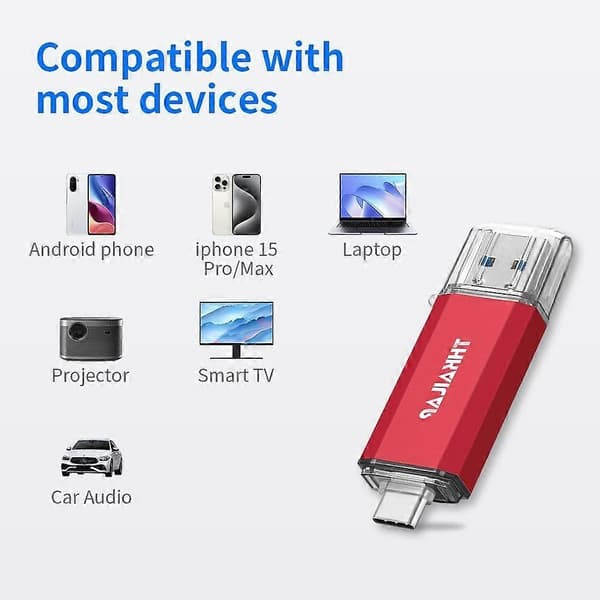 32GB Fat32 USB C Flash Drive OTG Hög Hastighet för Lagring av Data-USB 3.1 Minne C