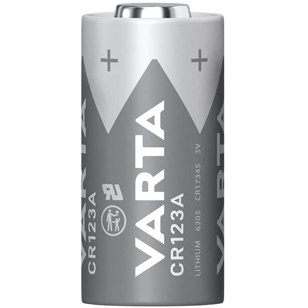 CR123A 3V Lithiumbatteri 2-pak