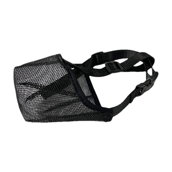 Nylon Dog Muzzle Black L