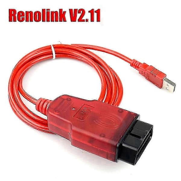 For Renolink V2.11 OBD2 ECU-datamaskinprogrammerer Nøkkelkoding