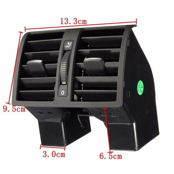 Bilens bakre luftkonditioneringsventil 1TD819203A för VW Touran 2003-2015/ Caddy 2004-2015
