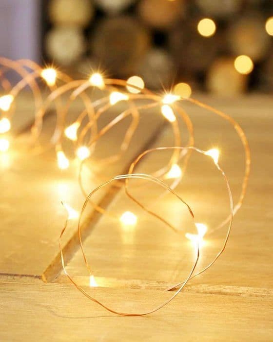 LED-pullonvalosarjat, 2,2 m LED-pullonvalosarjat jouluun, juhliin, häihin, puutarhoihin, lämmin valkoinen
