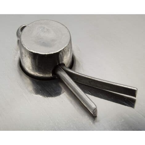 Säkerhetsprintar, galvaniserade sprintar 4mm x 36mm [10 st]