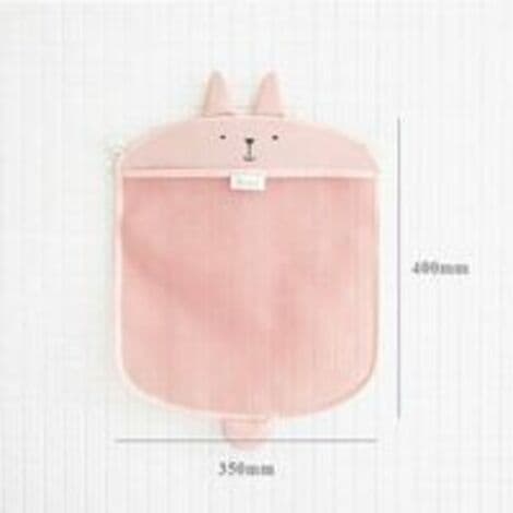 Badelegetøj Opbevaring Baby Legetøjs Organizer Badeværelse Hængende Netpose Holder Pink