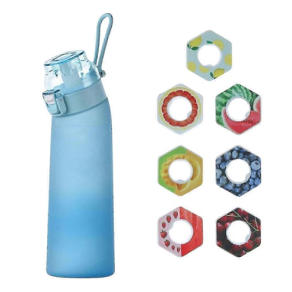 700 ml:n makuvesipullo 7 hedelmäpodilla - Sininen (2025)