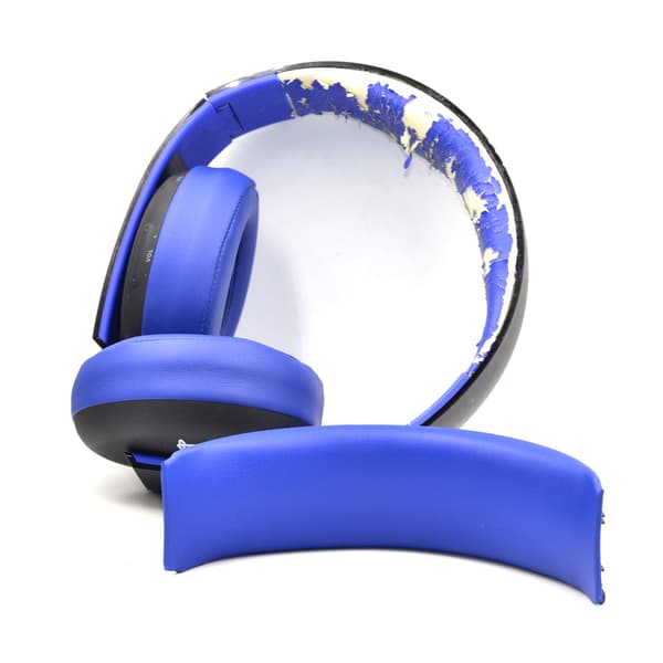 Erstatningshovedbånd til Sony PS3 PS4 7.1 Gold Wireless Headset - Blå