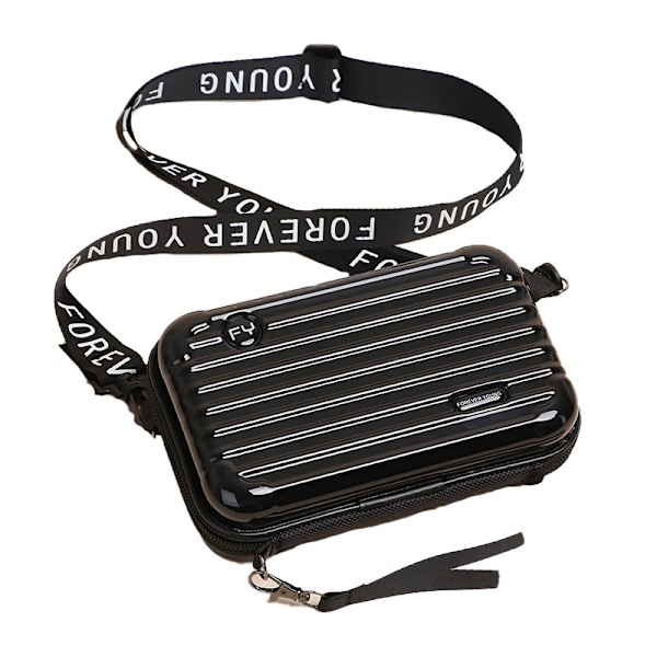 Crossbody-taske til telefon Sort