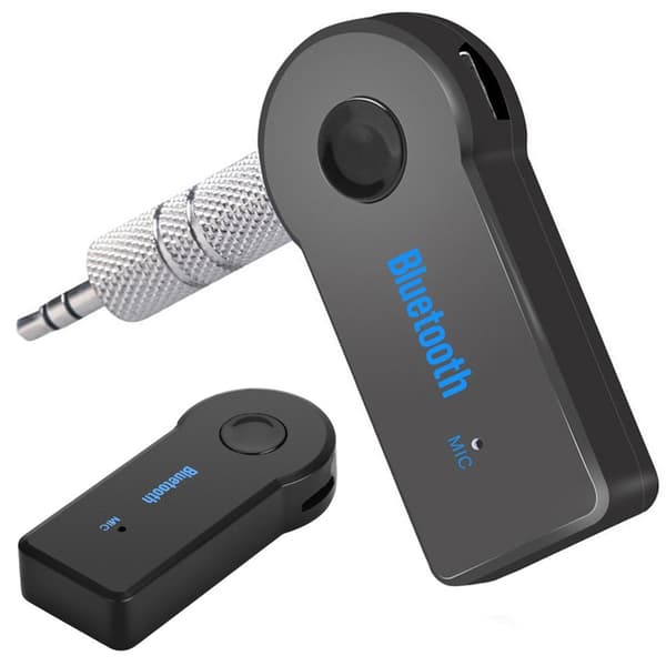 Äänivastaanotin / Bluetooth-sovitin AUX Minijack – Autoon & Kotiin
