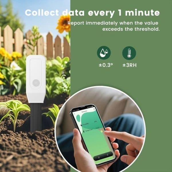 Tuya Zigbee Maaperätesteri, Maaperän Kosteusanturi, Lämpötila-anturi, Kosteusanturi Puutarhanhoitoon