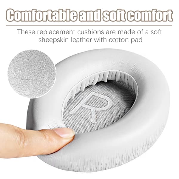 Ear cushions for Bose NC700 1 pair White