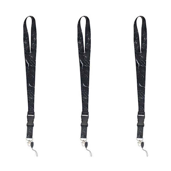 3-pack - Quick Release Lanyard - Key Holder with Cord