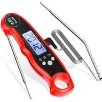 Digitalt mattermometer - Rekkevidde fra -50°C til 300°C - Lang sonde - LCD
