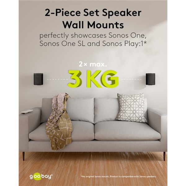 Wall mount for speaker One Sound Flex