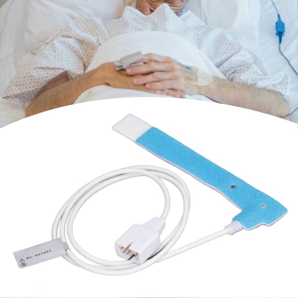 Neonatal Vuxen Spo2 Sensor för Mindray Engångs 0.9m Kabel 7P Öppning Hög Noggrannhet Tejp Oximeter Probe