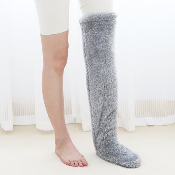 Leggvarmere - Lange og koselige Lysegrå DarkGrey