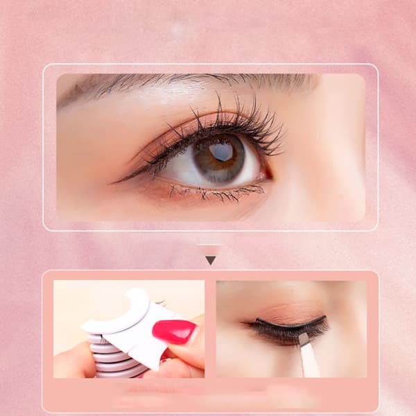 Self-adhesive Eyelash Band - No Glue Needed Transparent