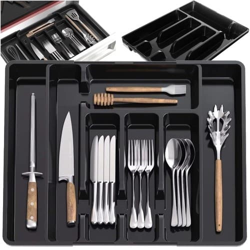 Cutlery Tray / Drawer Insert - Organizer for Kitchen Drawers