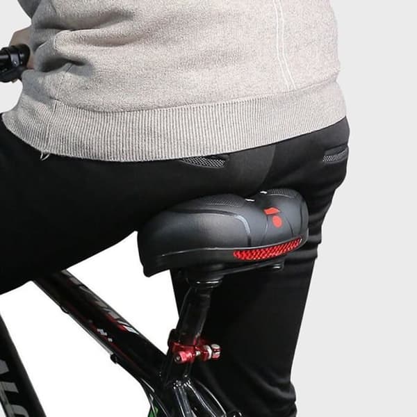 Cykelstol - Mountain - MTB Gel - Extra komfort - Svart - Unisex