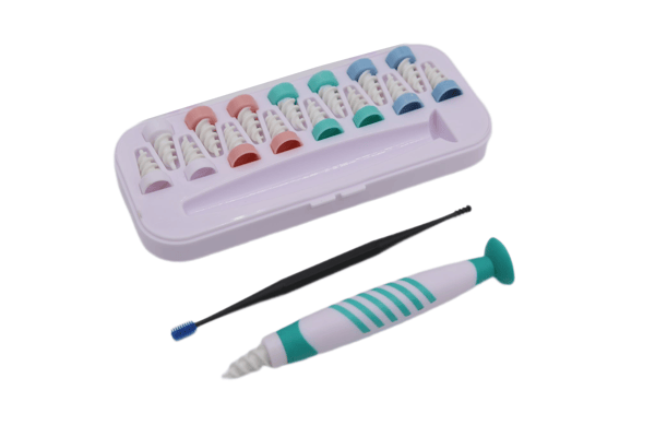 Earwax Removal Set Green 18 Pieces