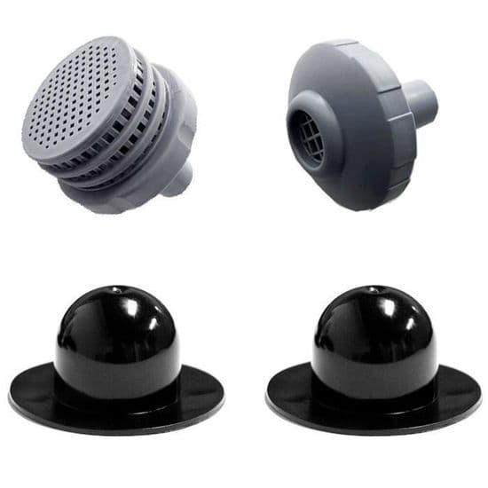 Intex Pool Vattenstråle Anslutningssats - 25022E - Plast - Klorresistent - 2-pack