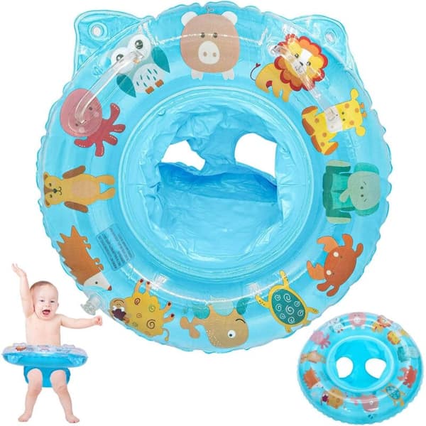 Babyflottör - Babysimring - Uppblåsbar flottör - Barnsimsits
