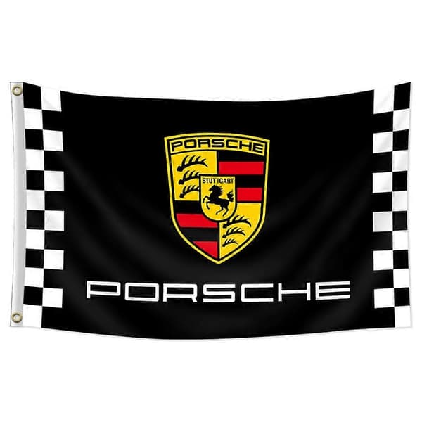 Felizer Flaggbanner (90x150 cm, Livlige farger 150D Polyester) Messingmaljer for utendørs rom Man Cave