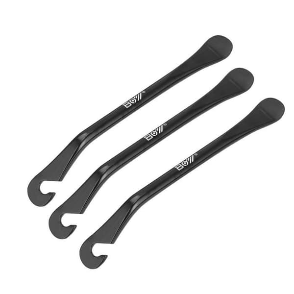 Dækjern - Metal - 3 Stykker - Kulstofstål - 120 mm - Sort