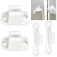 2 st husvagnsdörrhållare i plast, husbilsdörrstopp, 6 cm dörrblock, husbilstillbehör