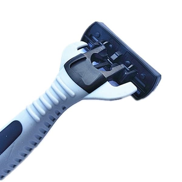 Razor with 6 separate replaceable heads for men