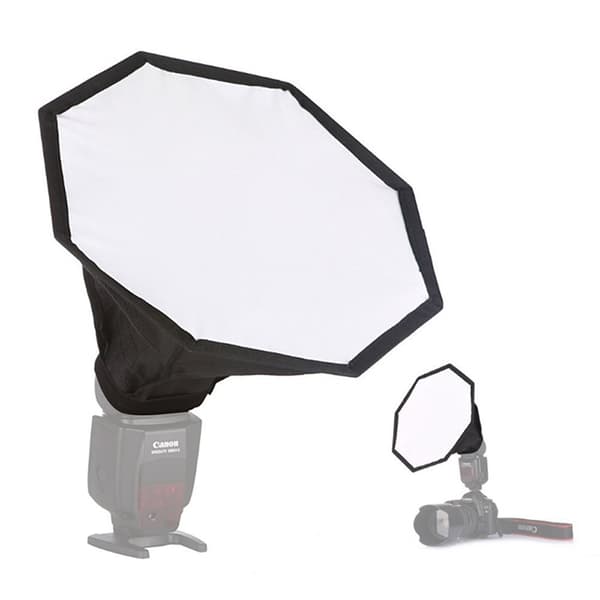 Kamera Blitz Softbox Diffuser Ottekantet Form S S